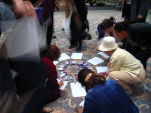 Snapshot of Open Space session at NCDD 2006
